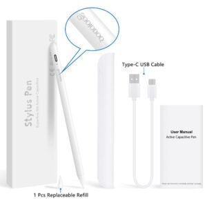 Caneta Touch Ponta Fina Stylus Alta Precisão Universal