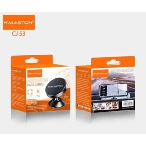 Suporte Magnético Veicular Com Imã Hmaston Cj-53 Suporte De Telefone 360º
