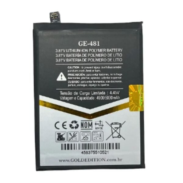 Bateria Xiaomi Redmi Note 11 (GE-481 Gold Maximus) - Imagem 2