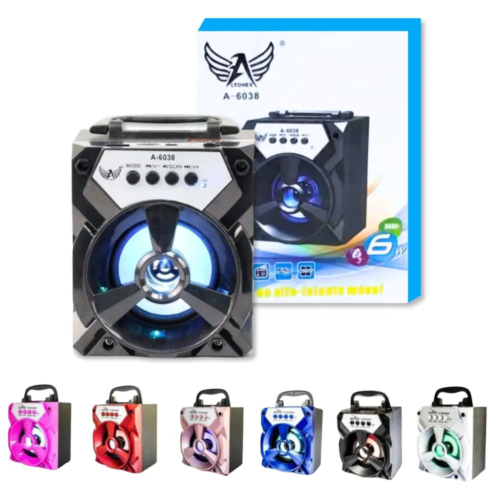 Caixinha de Som Bluetooth Altomex A-6038