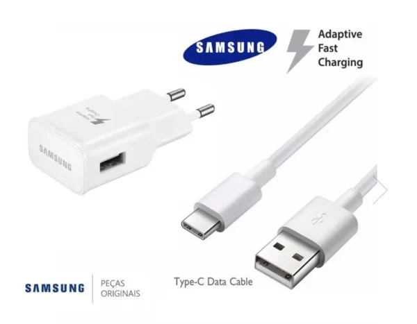 Carregador Samsung Original Fast Charge Turbo TIPO C