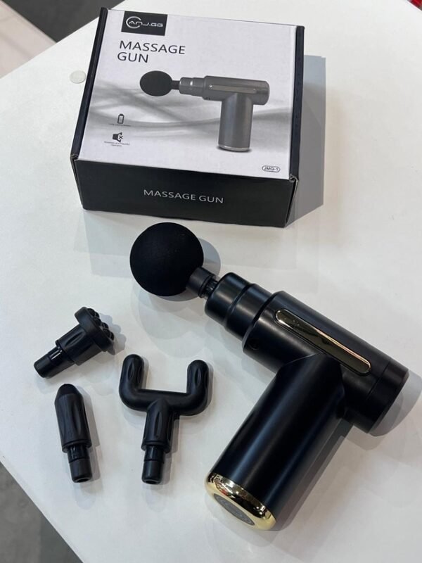Massageador Corporal Muscular Relaxante Fisioterápico Massage Gun - Imagem 7
