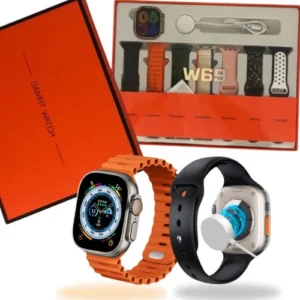 Smartwatch Inteligente Relógio 7 Pulseiras Color W69