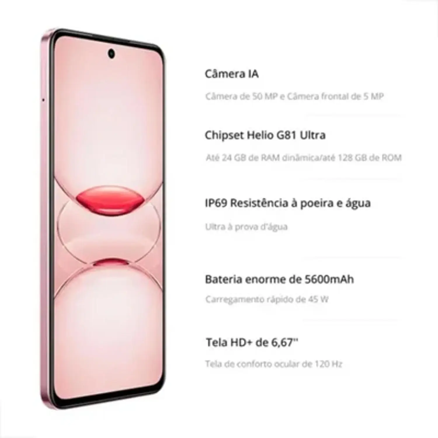Celular Realme C75X Dual SIM 8GB RAM 256GB Com NFC - Imagem 4