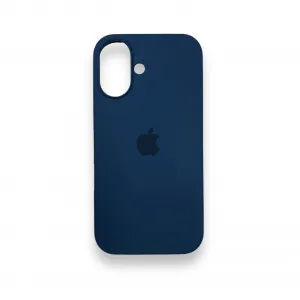 Capa De Silicone Aveludada Do Iphone 7 Até O 17 Pro Max