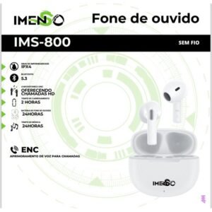 FONE DE OUVIDO IMS-800 SEM FIO